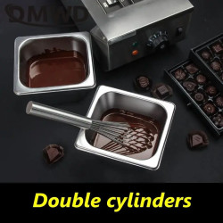 JIQI Double Hot Chocolate Dipper - Scioglitore elettrico con 2 griglie